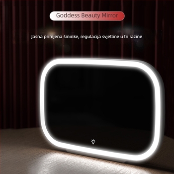 Auto ogledalo za šminkanje suncobran auto vizor, universalna kompatibilnost, snap-on montaža, model 16956458295, ABS materijal, težina 327 g