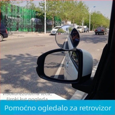 Xinyi rotirajuće kružno ogledalo za mrtve kutove, pomoćni retrovizor, širokokutno sekundarno ogledalo za automobil
