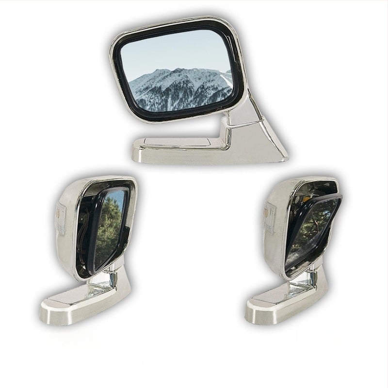 Car Blessing Auto retrovizor - univerzalan, veliko vidno polje, višenamjensko pomoćno ogledalo za vožnju unazad i mrtve kutove, plastično kućište