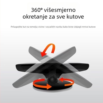 HD konveksno širokokutno ogledalo za mrtve kutove, za kamione i putnička vozila