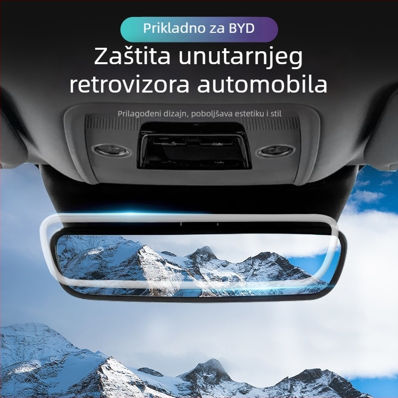 Silikonska zaštita kućišta retrovizora, univerzalni BYD, Snap-on ugradnja, 20 g