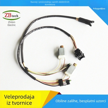Jibin Zb-0038 TE konektor za automobilsku kabelsku snop, 4-pins, za sustav centralnog zaključavanja i automobilsku elektroniku