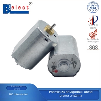 Kefasti mikromotor za dentalni irrigator — DC ispod 36V, učinkovitost 74%, ELECT BL, ISO 9001 certificirano