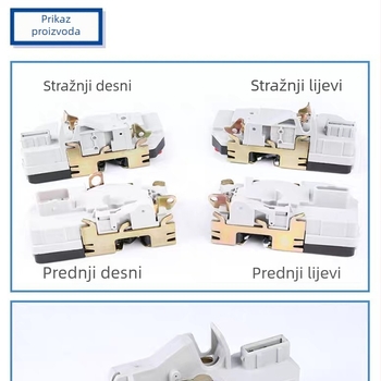 Sustav centralnog zaključavanja automobila, blok zaključavanja vrata i parkirni blok, kompatibilan s Peugeot 206/207/307 i Citroën C2
