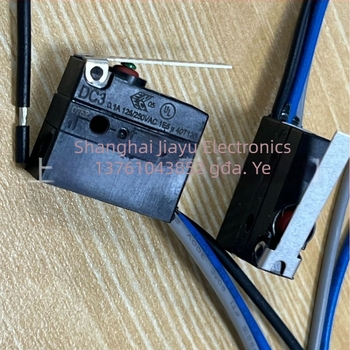 Vodootporni mikroprekidač, žični priključci, pravilan aktuator, zlatni kontakti, 50 000 ciklusa