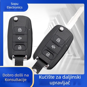 Kućište ključa Wuling Hongguang S, ABS kućište, model G3-411, kompatibilno s Wuling i sličnim vozilima, ključni dio od legure, bez daljinskog upravljanja
