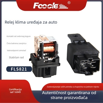 FOOCLES Ferres Auto rele RTT7114, 4-pinski, SART-12D za ventilator, klima, maglenke i centralnu zaključavanje