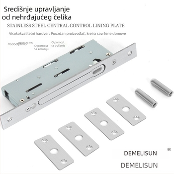 Korpus brave od nehrđajućeg čelika, model 6008 s centralnom kontrolom, težina 500, za sigurnosna vrata