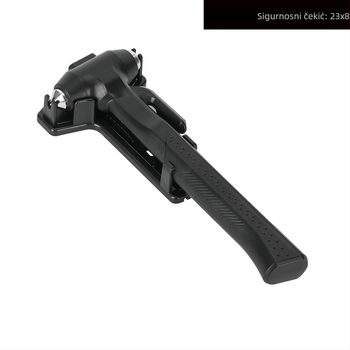 Veliki čekić s dugim držačem od wolframovog čelika – Car Shihang, ABS + karbonska čelika, 190 g, prilagodljivo obrađivanje