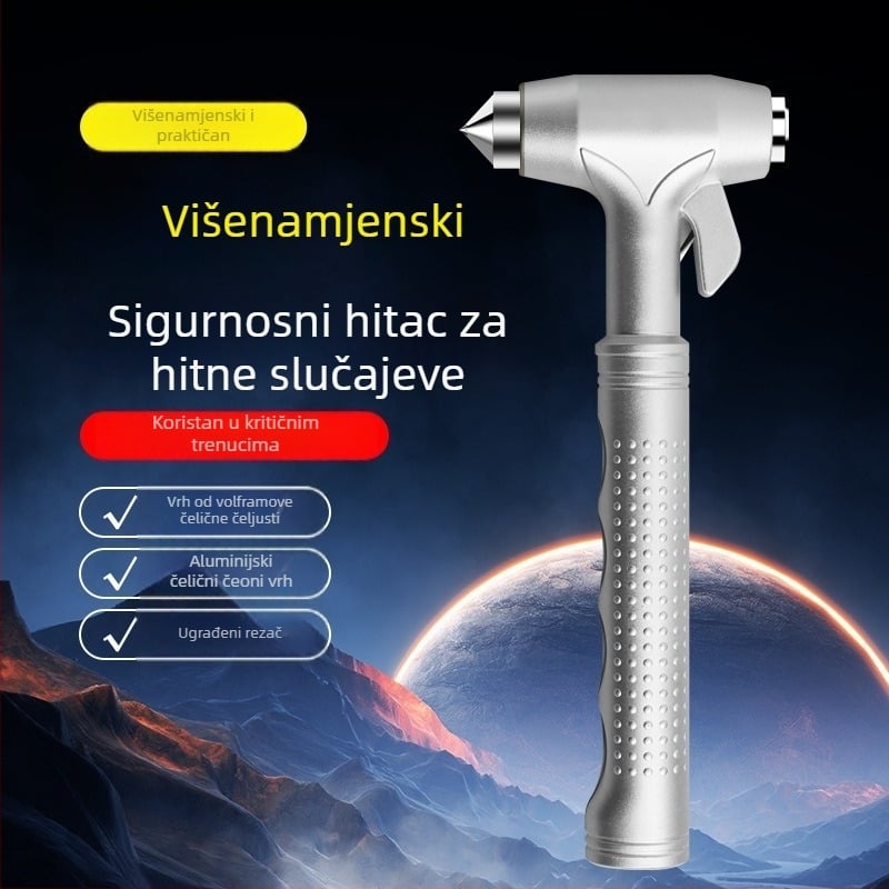 Auto sigurnosni čekić s ABS-om i volframovim čelikom, 187 g, Marka: Other