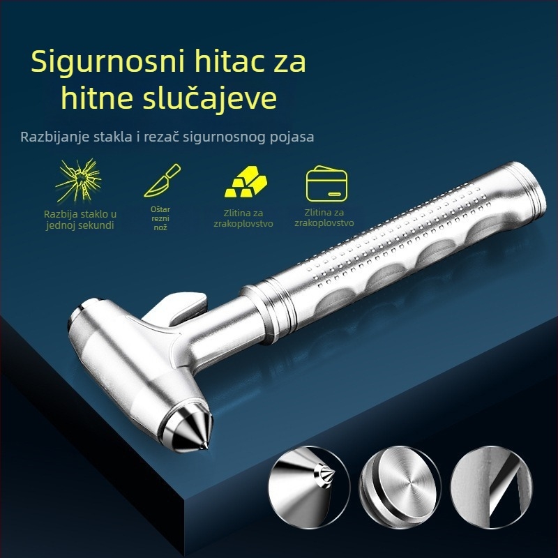 Auto sigurnosni čekić s ABS-om i volframovim čelikom, 187 g, Marka: Other