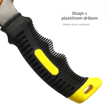 Mini čekić s kandžom i plastičnim držalom, glava od karbonskog čelika, 0,33 kg