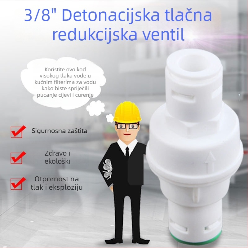 Ventil za redukciju tlaka za pročišćivač vode – DNT, PP materijal, protuporesijska zaštita