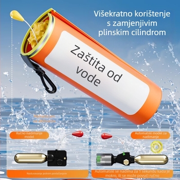 Automobilski automatski nadimljeni plovak s otvaračem prozora, oprema za spašavanje od utapanja u automobilu, torba s plutajućom opremom