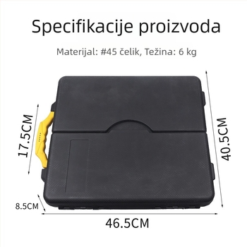 Set alata za auto popravak, 110 komada, kutija alata, materijal 35k, za kućnu upotrebu