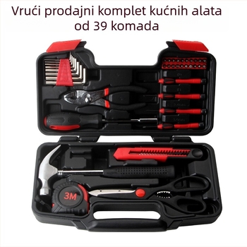 Sky rat 39-djelni kućni set alata, od karbonske čelika, kutija s alatima