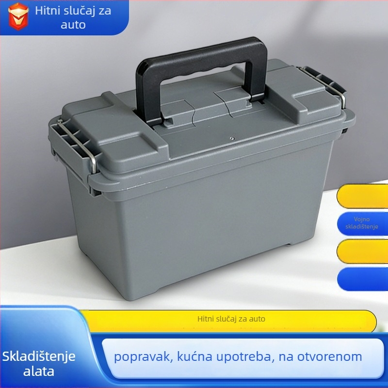 GD8072 Plastična ručna kutija za alat – kutija za alat za vanjsku ribolovačku uporabu i održavanje automobila