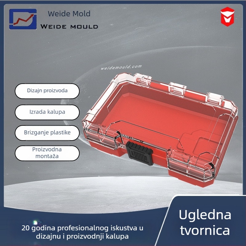 Plastična kutija za alat s mogućnošću slaganja - višenamjenski komplet za popravak mobitela s odvijačima za demontažu