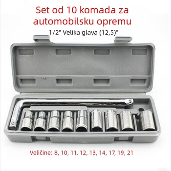 12-djelni set šesterokutnih ključeva u kutiji, od čelika WE2, za automobile i motocikle