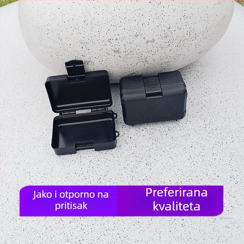 PP mala višenamjenska kutija za alate s pretincom za ručnu svjetiljku i malim elektroničkim dijelovima