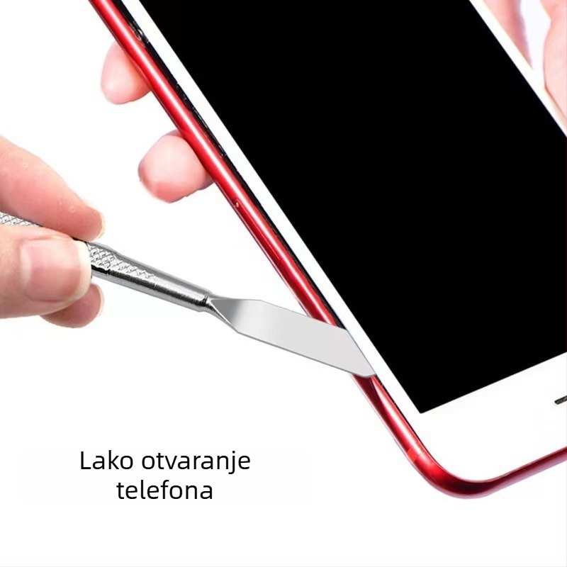 Set alata za demontažu, 3-dijelni, nehrđajući čelik, za mobitele i tablete, kućna upotreba