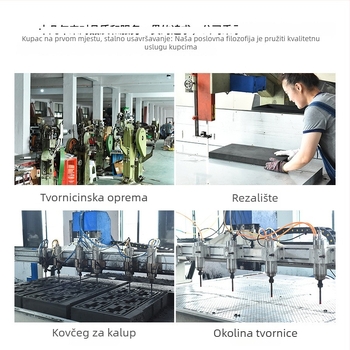 Jingda metalna kutija za alate, aluminijska legura, prijenosni sklopivi dizajn, kutija za pohranu alata