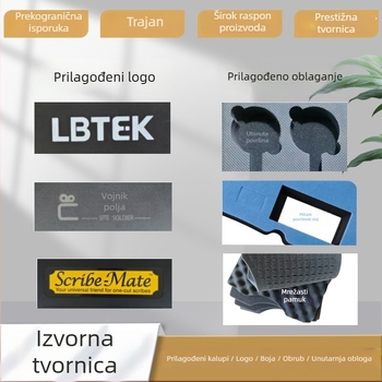 Shun zhuo Čvrsta ABS plastična kutija za alat, vodootporna, nosivost 50 kg, unutarnja podstava od pjene i EVA, prijenosna kutija za skladištenje