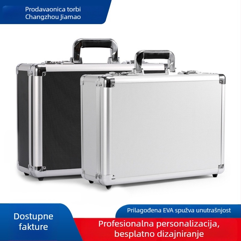 Kutija od aluminijske legure za alate, prijenosna kutija za alate i opremu
