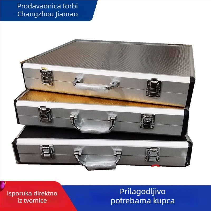 Kutija od aluminijske legure za alate, prijenosna kutija za alate i opremu