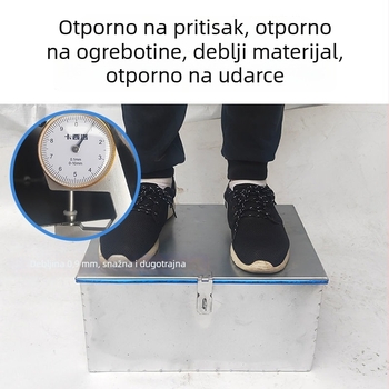 Flight case za alate i skladištenje sa zaključavanjem, galvanizirana čelična kutija