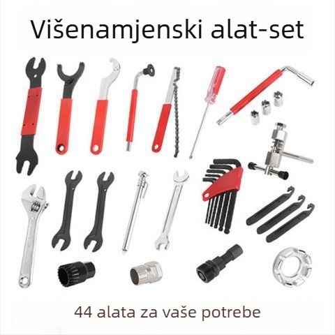 Cjeloviti set alata za bicikl za popravak planinskog bicikla – Materijal: PP; Namjena: Popravak strojeva; Marka: Other