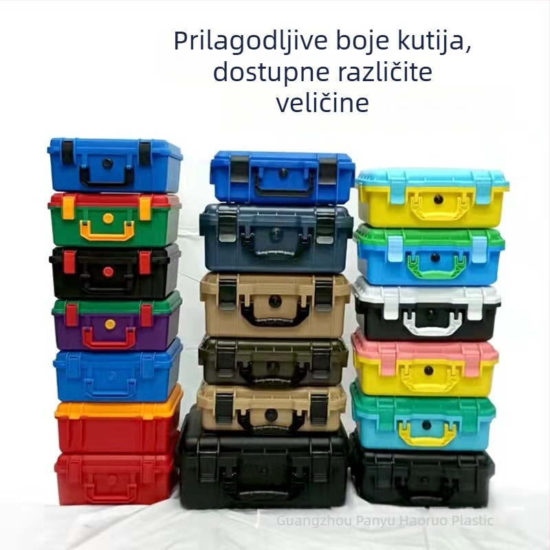 Kutija za kameru otporna na vlagu, kutija za litijeve baterije, set alata, prijenosna kutija za pohranu