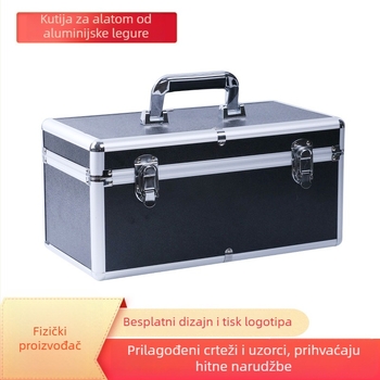 Prijenosni aluminijski flight case tvrtke Chitong bags, kutija za alate, instrumente i medicinski nakit, otporan na udarce i vodootporan