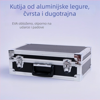 Aluminijska kutija za alate s EVA presvlakom i zaštitom od udaraca