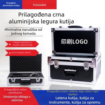 Aluminijska kutija za alate s EVA presvlakom i zaštitom od udaraca