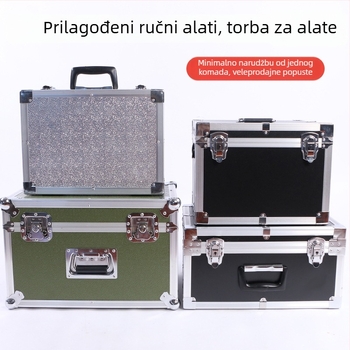 Aluminijska kutija za alate s EVA presvlakom i zaštitom od udaraca