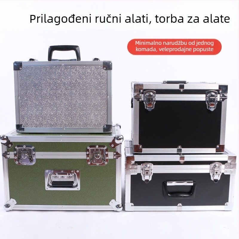 Aluminijska kutija za alate s EVA presvlakom i zaštitom od udaraca