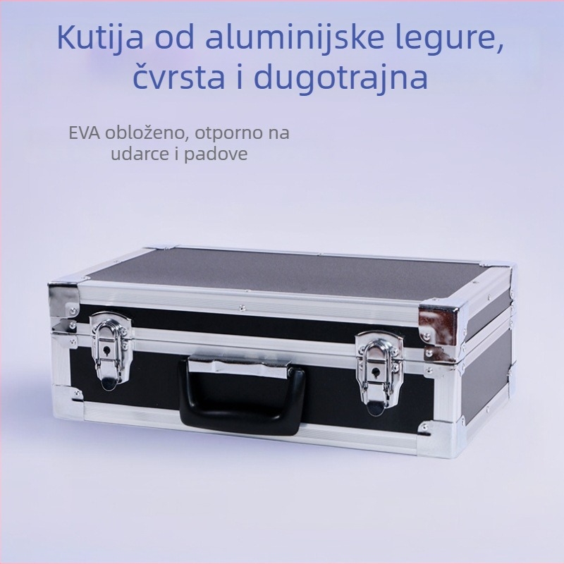 Aluminijska kutija za alate s EVA presvlakom i zaštitom od udaraca