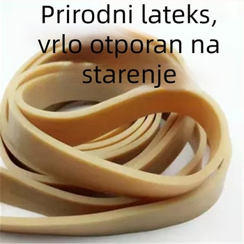 Elastična traka za motocikl i električni bicikl — debeli gumeni kabel, nosivost 100 kg, visoka elastičnost, za stražnji nosač kutije