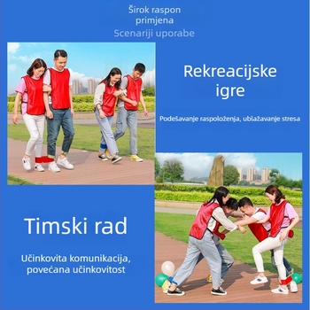 Set remena za igru dviju osoba s tri noge, za vanjsku upotrebu