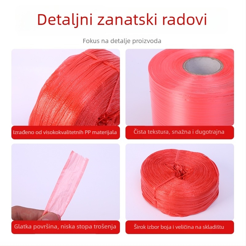 Pojas za pakiranje - Tip: Pojas za vezanje, Materijal: PE, Duljina: 30m, Širina: 10mm, Snaga kidanja: 4kg