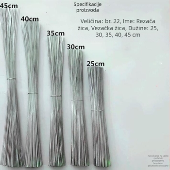 Galvanizirana željezna žica, ručno izrađena, za pakiranje (Model: 25-40; Materijal: 195; Opseg primjene: Pakiranje)