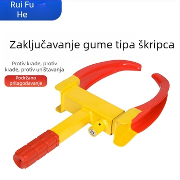 Zaključavanje kotača u obliku roga za automobile i kamione – zaštita od krađe guma