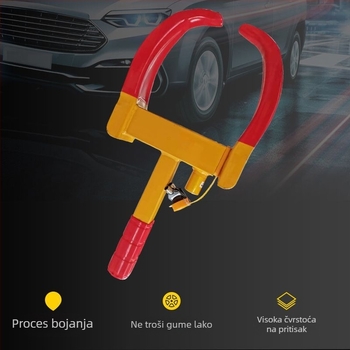 Zaključavanje kotača u obliku roga za automobile i kamione – zaštita od krađe guma