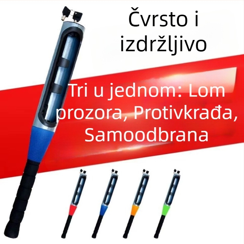 Brava za volan automobila – tijelo od A3 čelika, cilindar brave od bakra ili aluminija, opća namjena