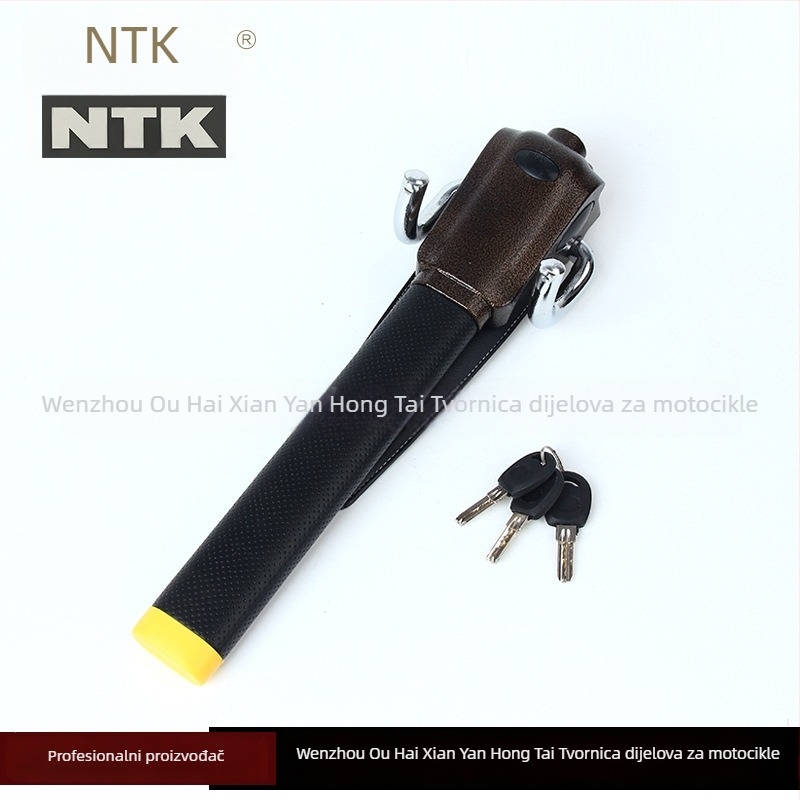 Nettke NTK-615 Brava za volan automobila – materijal: aluminijska legura i čelik; cilindar brave: bakar; mogućnost prilagodbe obrade.