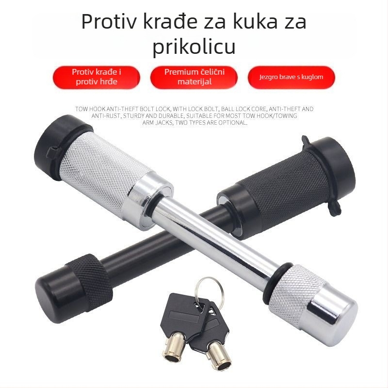 Sazan Željezni zaštitni zaključak za automobil — tip činka za prikolice