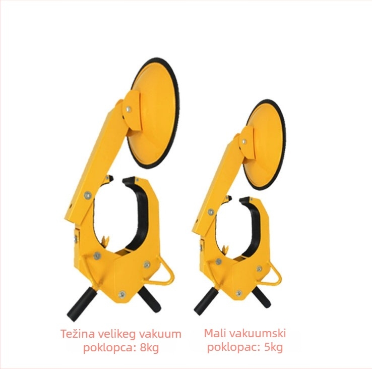 Katanac za automobilsku gumu s usisnom čašom, model zt20191008, materijal Cold Steel, običan cilindar brava, mogućnost prilagodbe