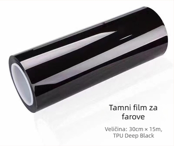 Keyatu TPU zaštitni film za prednja svjetla – obrazac promjene boje, samoljepljiva folija za svjetla