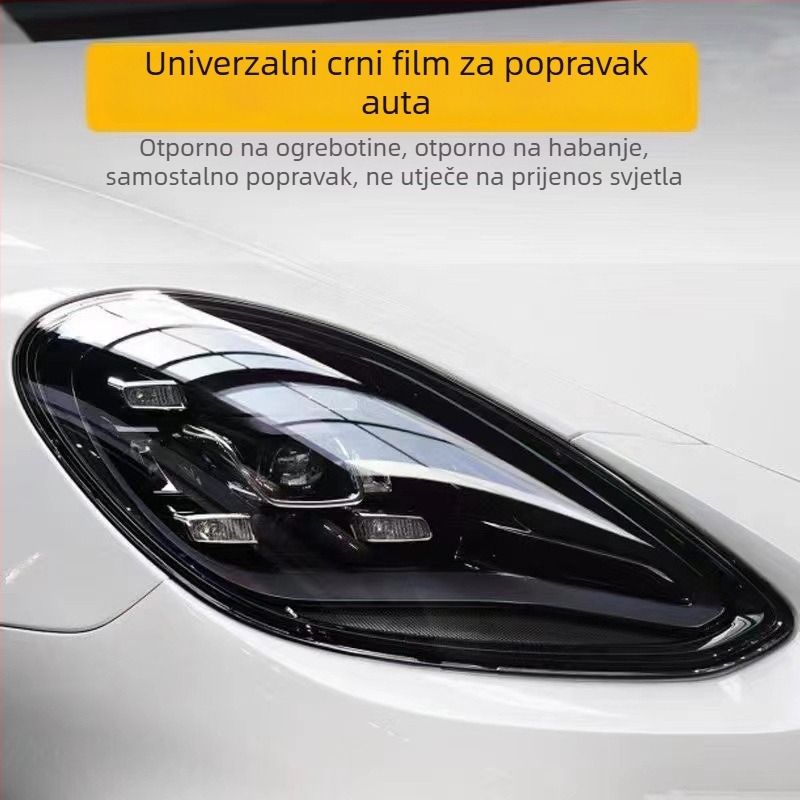 Keyatu TPU zaštitni film za prednja svjetla – obrazac promjene boje, samoljepljiva folija za svjetla